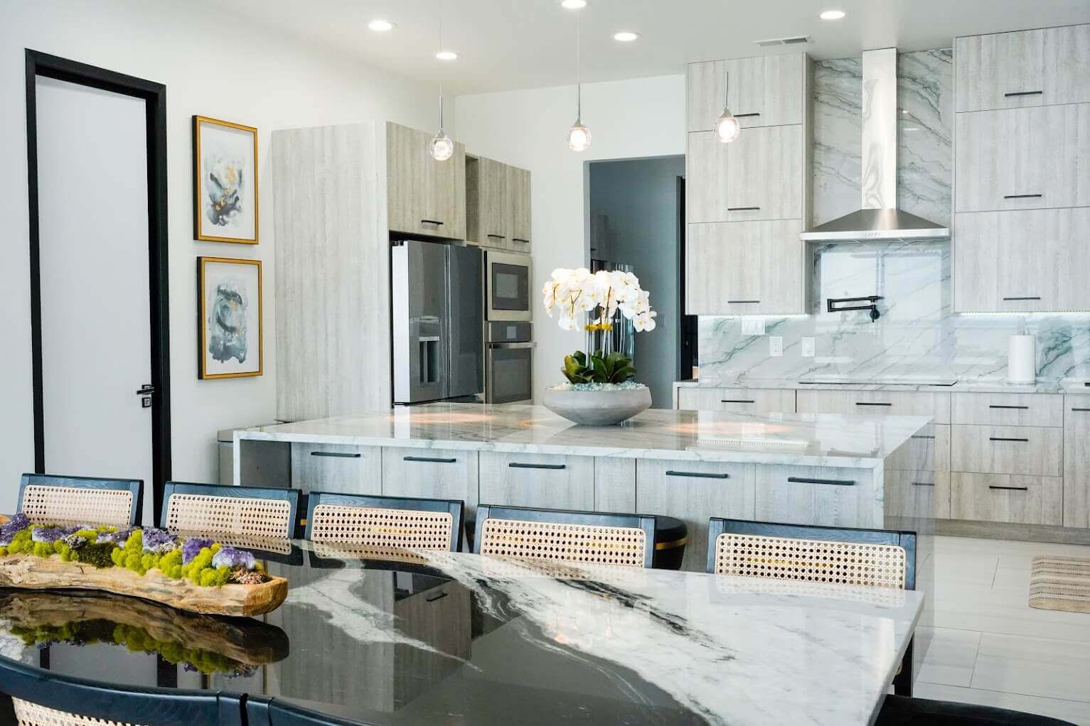 Single-Family Home Kitchen Designed By RC3D; Award-Winning Architect Firm In Dallas, TX.